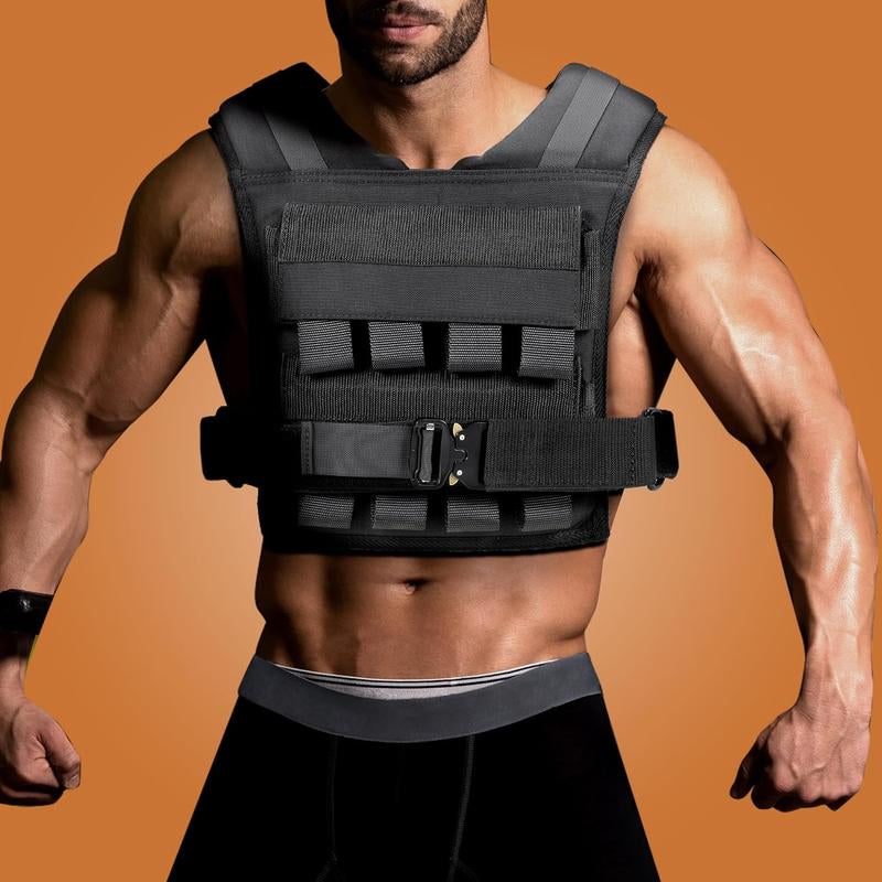 Weighted Vest, Rengue 20Lb/35Lb Weight Vest with Shoulder Pads, Adjustable Weighted Vest Men for Strength Training, Fitness Sports Training, Weight Vest for Men and Women - 3 Color